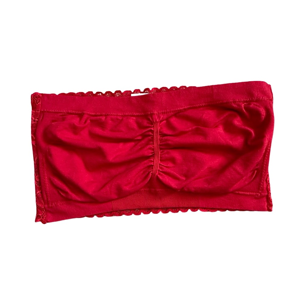 Zenana Outfitters Vibrant Red Lace Apparel